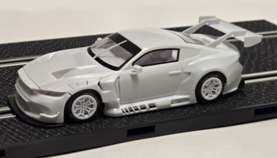 Sideways 1/32 Mustang White Kit